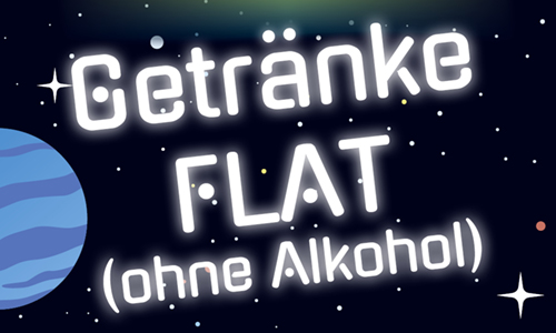 Getränke Flat ohne Alkohol